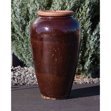 Tuscany FNT3307 Ceramic Triple Vase Complete Fountain Kit Vase Fountain Blue Thumb